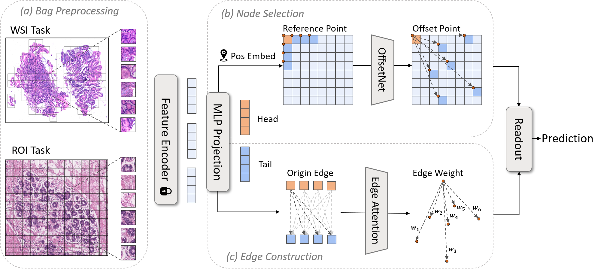 Deformable attention graph teaser
